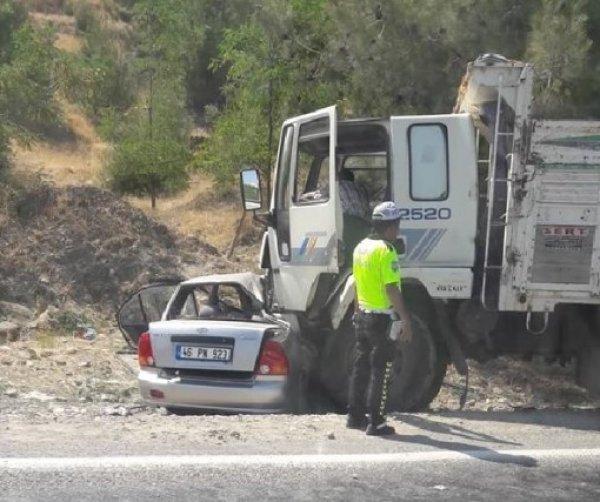 Kahramanmaraş'ta polis memuru kazada hayatını kaybetti