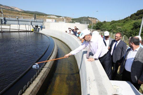 Gemlik su arıtma tesisine kavuştu
