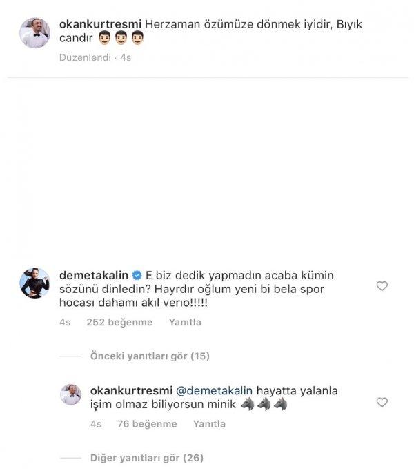 Demet Akalın'dan Okan Kurt'a imalı yorum