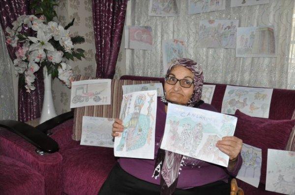 70'inden sonra resim hayalini gerçekleştirdi