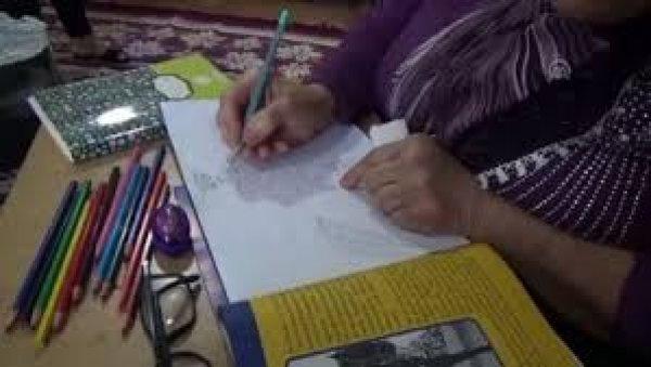 70'inden sonra resim hayalini gerçekleştirdi