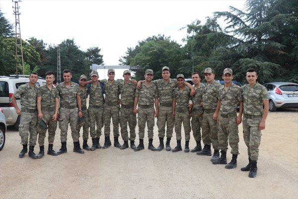 Askerler terhis için geri sayıma geçti