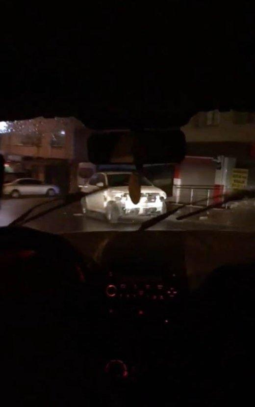 Kağıthane'de drift atan maganda yakalandı