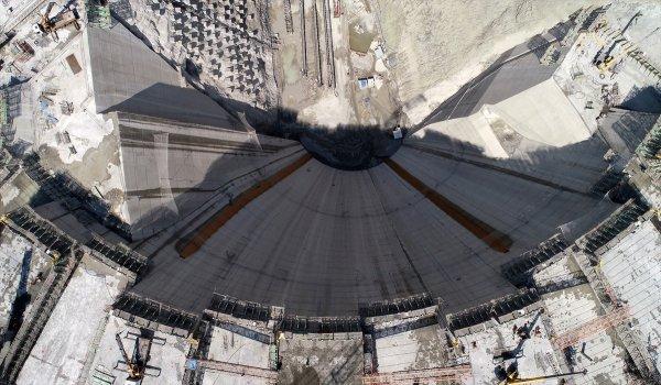 Yusufeli Barajı'nda çalışmalar aralıksız sürüyor