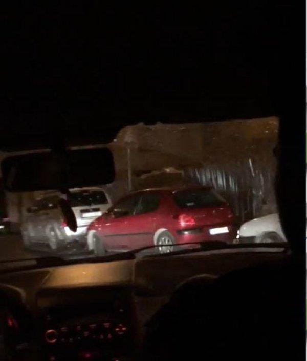 Kağıthane'de drift atan maganda yakalandı