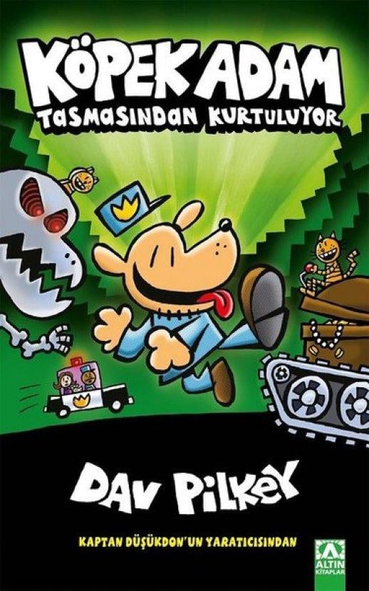 Köpek Adam Tasmasından Kurtuluyor - Dav Pilkey