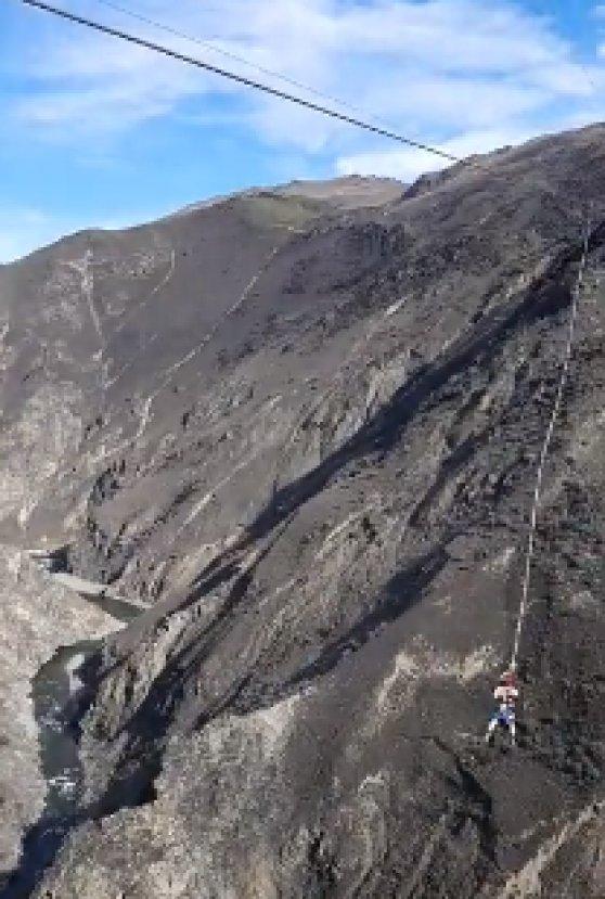 Dünyanın en büyük insan mancınığı: Yeni Zelanda