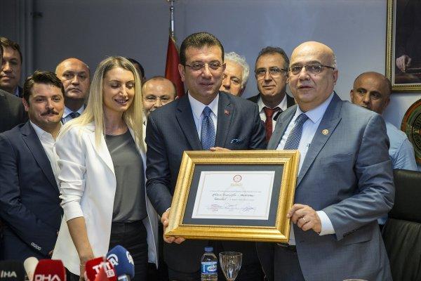 İBB'de devir teslim günü