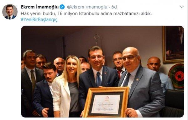İBB'de devir teslim günü