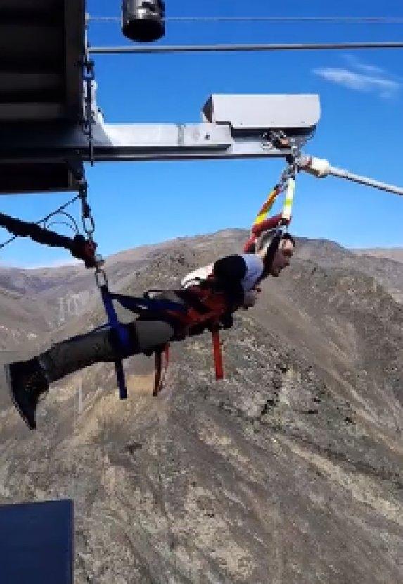 Dünyanın en büyük insan mancınığı: Yeni Zelanda