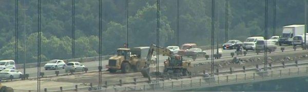 FSM Köprüsü'ndeki trafik yoğunluğu