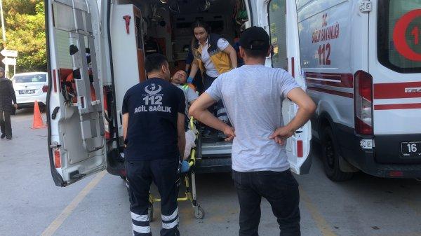 Bursa'da husumetlisini ayağından vurdu