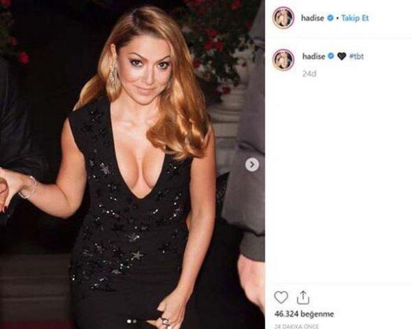 Hadise tbt yaptı