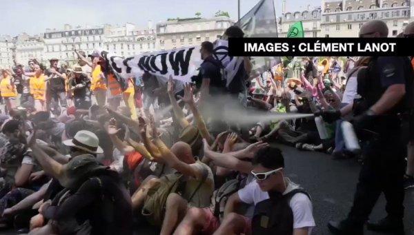 Fransa'da iklim protestosu