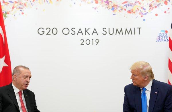 Cumhurbaşkanı Erdoğan ile Trump, G20 zirvesinde buluştu