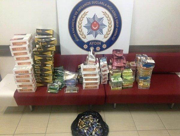Aydın'da kaçak tütün operasyonu