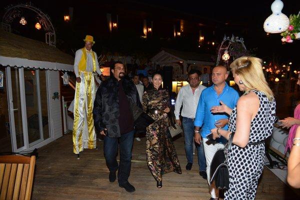 ABD'li aktör Steven Seagal Bodrum'da tatil yapıyor