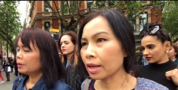 Londra'da kadın yankesiciler kameraya yakalandı