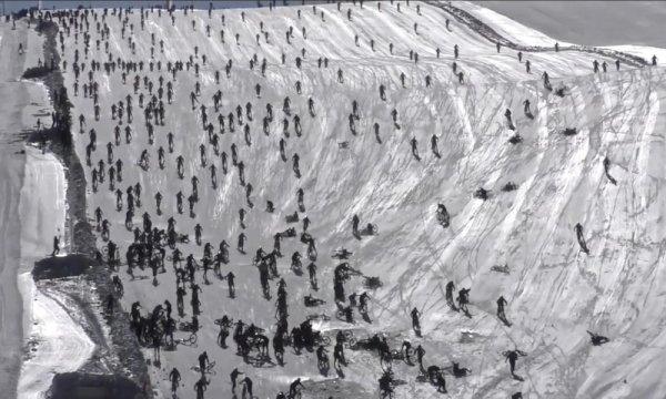 Fransa'da bisiklet yarışında yaşanan feci kaza