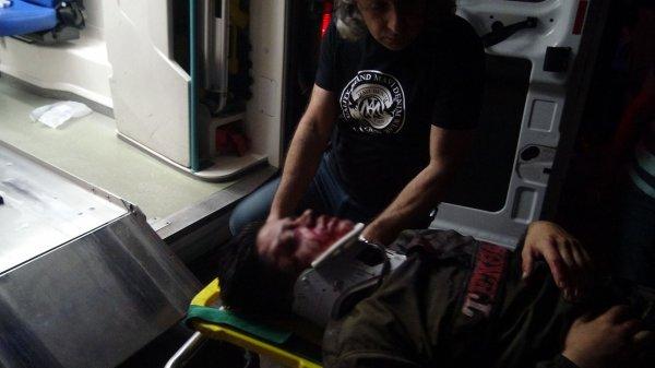 Çekirdek yemek için çıktı binadan düştü