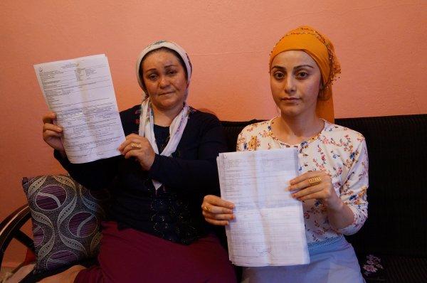 Evi terk eden karısının ailesini de darbetti