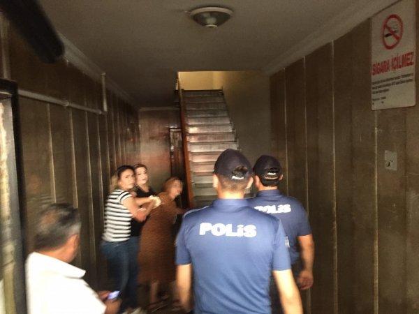 Panik atak geçiren kadın ortalığı birbirine kattı