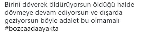 Bozcaada, Ramazan Öksüz cinayeti için ayakta