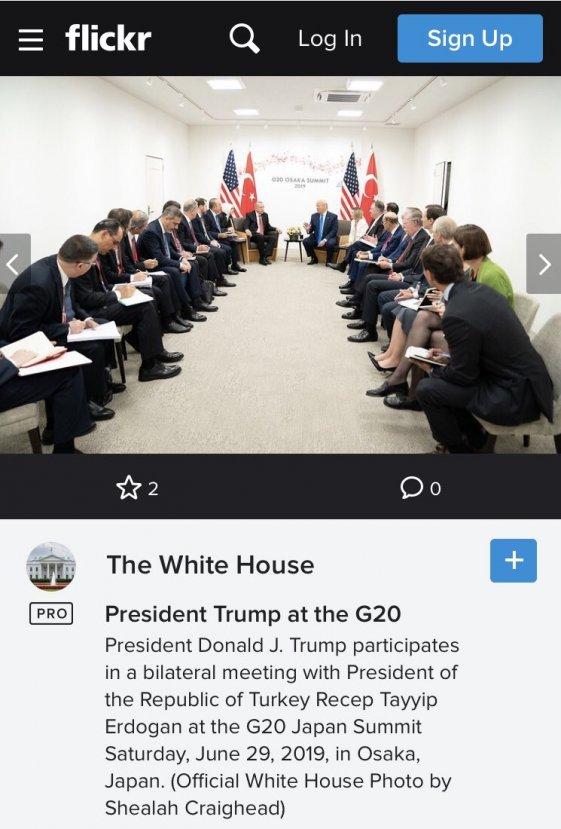 Erdoğan-Trump görüşmesinde tartışılan not tutma karesi