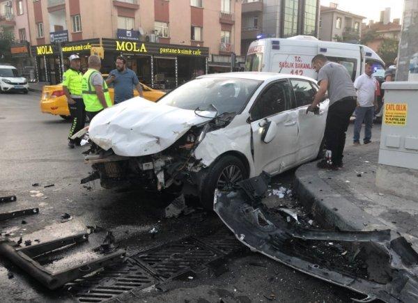 Başkent’te kaza: 1’i ağır 8 yaralı