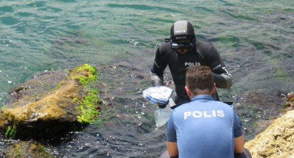 Üsküdar'da sahilde silah bulundu