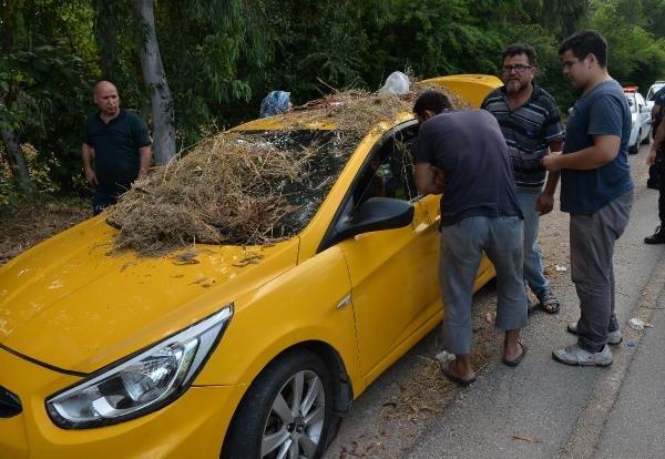 Adana'da yeni aldığı araç hacizli çıktı, deliye döndü