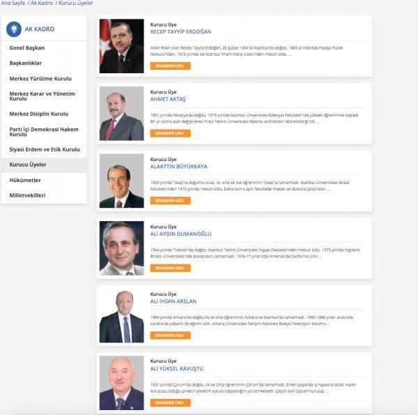 AK Parti, Ali Babacan'ı kurucu üyeler listesinden çıkardı