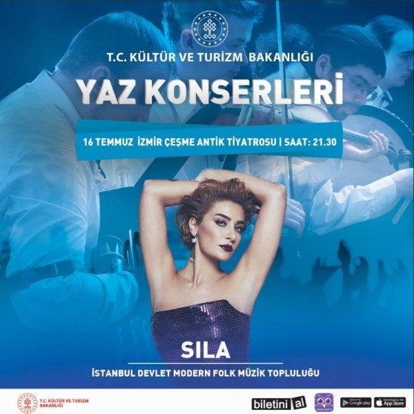 Kültür ve Turizm Bakanlığı konser için Sıla ile anlaştı