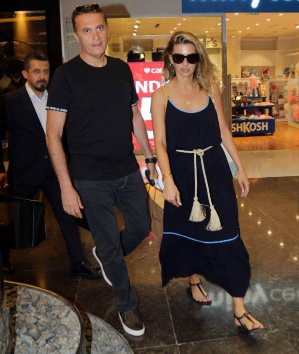 Fikret Orman ile Tuğba Coşkun alışverişte