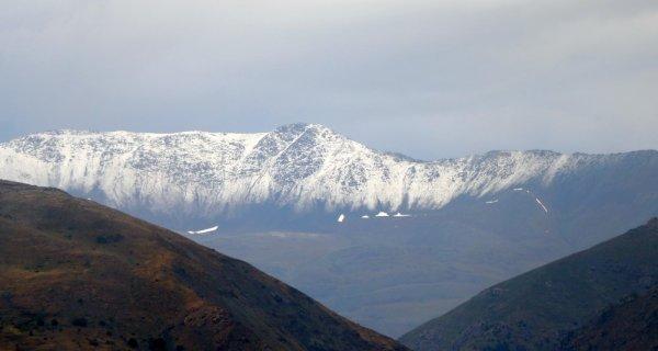 Erzincan'a temmuz ayında kar yağdı