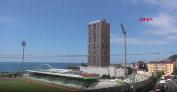 Giresun silüetini bozan 23 katlı bina