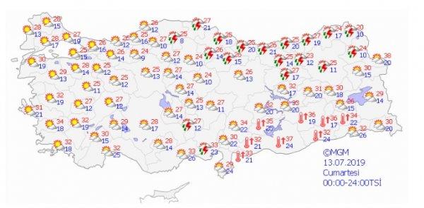 Meteoroloji duyurmuştu: İstanbul'da yağış başladı