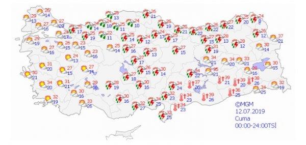 Meteoroloji duyurmuştu: İstanbul'da yağış başladı