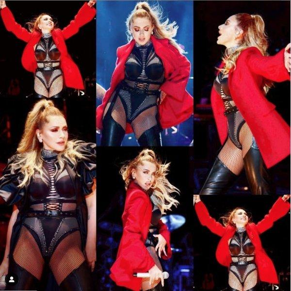 Hadise'nin sahne dansı