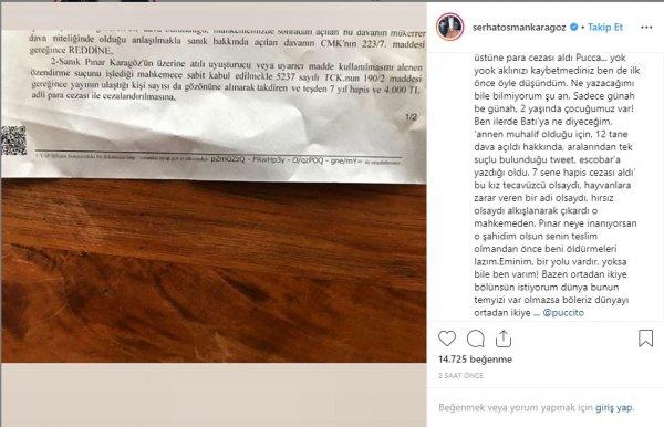 Pucca'ya kocasından destek: Beni öldürmeleri lazım