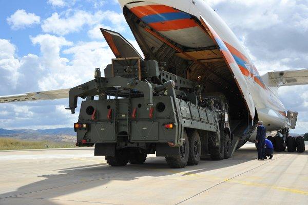 S-400 teslimatından ilk görüntüler