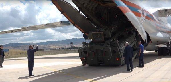 S-400 teslimatından ilk görüntüler