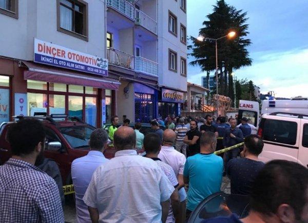 Giresun'da oto galerici vurularak öldürüldü