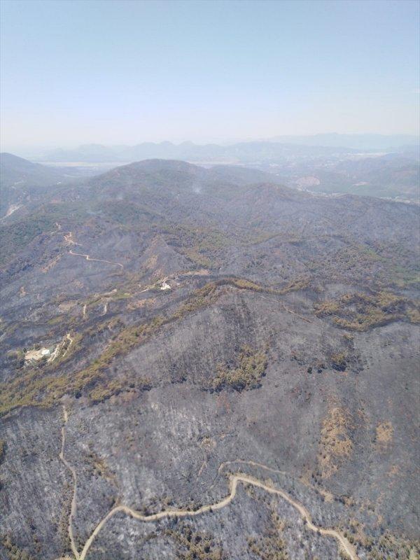 Dalaman'da çıkan yangın söndürüldü