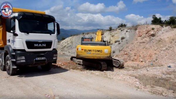 Kütahya'da çevre yolu çalışmaları hızlandı
