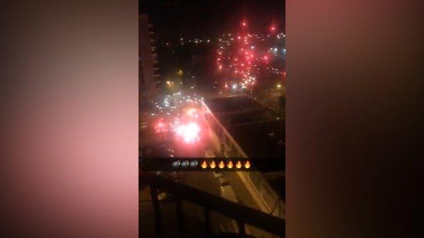 Fransa'da polislere havai fişekli saldırı