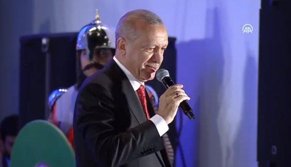 Cumhurbaşkanı Erdoğan, 15 Temmuz anmasında