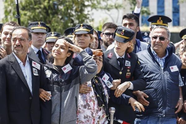 Hakkari şehidi Ankara'da toprağa verildi