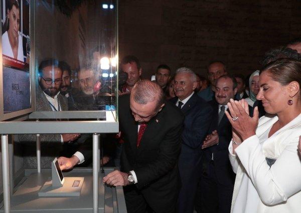 Erdoğan, Hafıza 15 Temmuz Müzesi'ni açtı