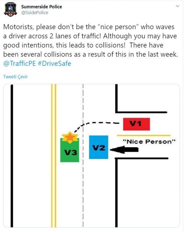 Kanada'da yol verme kazaları arttı